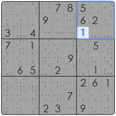 very easy sudoku